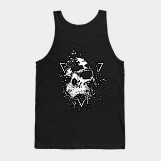 Skull X (bw) Tank Top